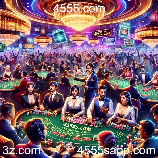 A Experiência Imersiva dos Jogos Ao Vivo no 4555.com